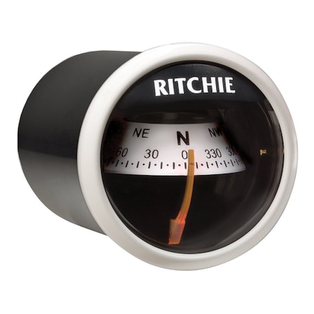 Ritchie RitchieSport Compass - Dash Mount - White/Black X-23WW